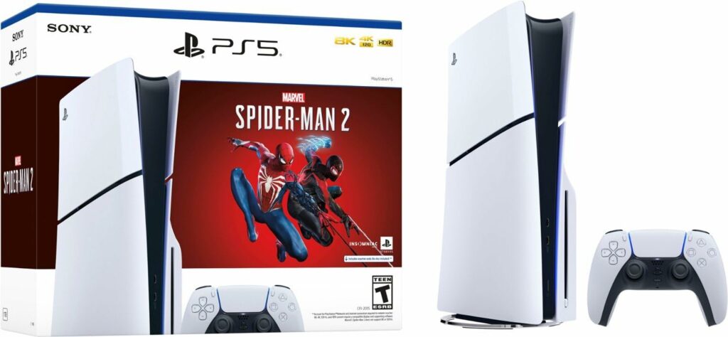 PlayStation 5 Console - Marvel’s Spider-Man 2 Bundle: A Gaming Marvel